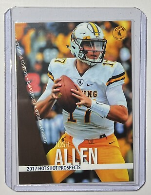 #ad 2017 Josh Allen Future Star Hot Prospect Rookie Card NFL Buffalo Bills Rookie $4.99