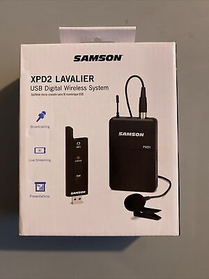 #ad Samson XPD2 Lavalier USB Digital Wireless System $40.00