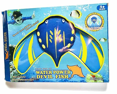#ad Water Power quot; Devil Fish quot; Moves With Water Movement Kid#x27;s Swimming $23.39