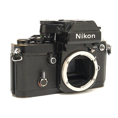 #ad Nikon F2AS Photomic SLR Film Camera Black $325.00