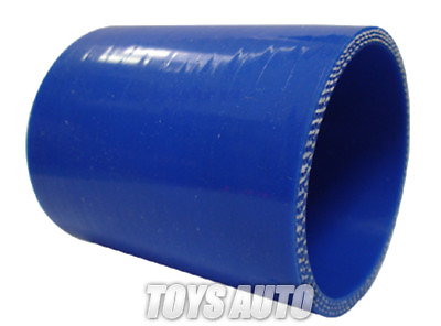 #ad Rev9 2.75quot; 70mm STRAIGHT SILICONE HOSE COUPLER BLUE $12.99