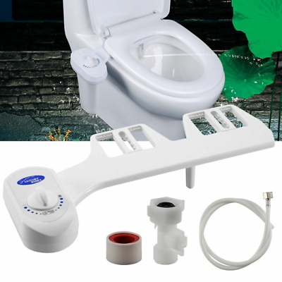 #ad Toilet Rear End Bidet Butt Wash Washer Clean Clear Adjustable Fresh Water Spray $49.99