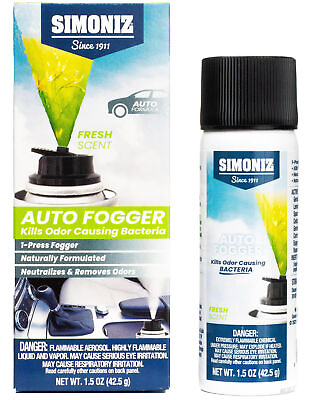 #ad #ad Simoniz Car Bomb Fogger Car Air Freshener Fresh $11.30