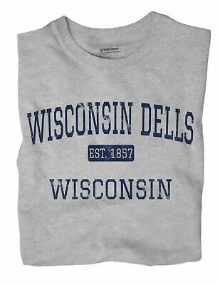 #ad Wisconsin Dells Wisconsin WI T Shirt EST $18.99