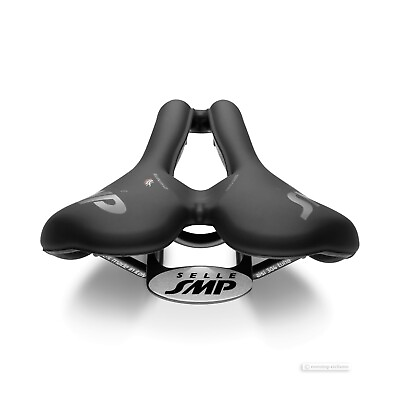 #ad NEW Selle SMP VT30 Saddle : VELVET TOUCH BLACK MADE IN iTALY $131.36