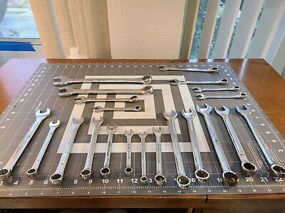 #ad STANLEY ALLTRADE SAE METRIC etc. Open ended Combo Wrenches Lot Pick any Size $8.30