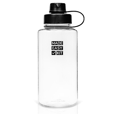 Made Easy Kit Tritan Plastic Water Bottle Wide amp; Narrow Mouth BPA Free Bottle #ad $11.99