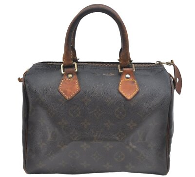 #ad Authentic Louis Vuitton Monogram Speedy 25 Boston Hand Bag M41528 LV K6997 $266.00
