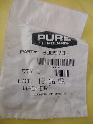 #ad New OEM Polaris washer 3089794 $7.47