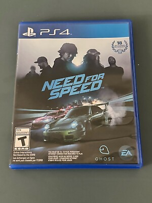 #ad Need for Speed Sony PlayStation 4 PS4 2015 Complete CIB Free Shipping Tested $10.95