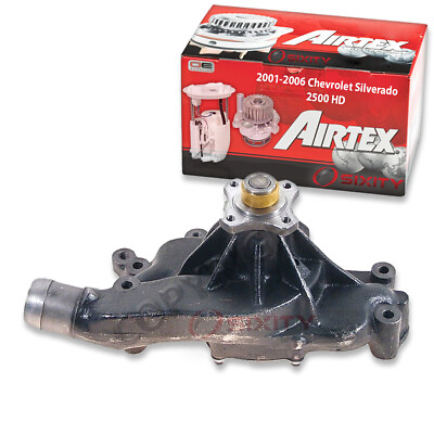 #ad #ad Airtex Engine Water Pump for 2001 2006 Chevrolet Silverado 2500 HD 8.1L V8 zz $83.91
