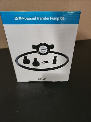 #ad Star Water Systems Drill Powered Transfer Pump Kit 024491 $14.00