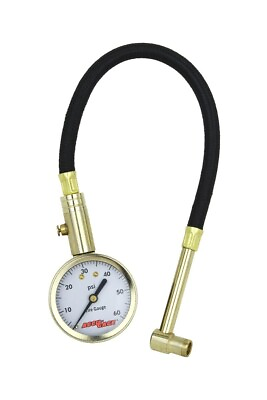 ACCUGAGE® Tire Pressure Gauge w Right Angle Air Chuck and 11quot; Braid Hose #ad #ad $10.27