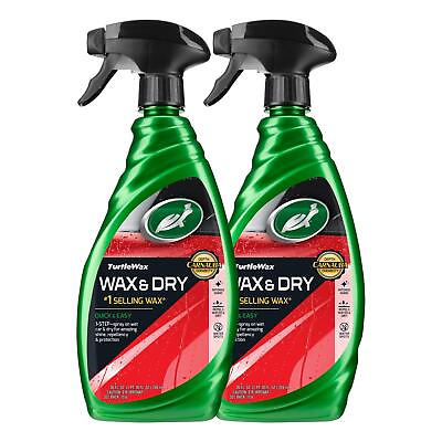 #ad #ad Turtle Wax Quick amp; Easy Wax amp; Dry Spray Wax 26 Fl Oz 2 Pack $14.40