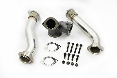 #ad Rudy#x27;s Polished Turbocharger Up Pipe Kit For 1999.5 2003 Ford 7.3 Powerstroke $99.95