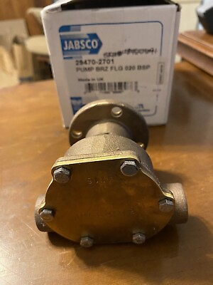 #ad Jabsco 29470 2701 Marine Water Pump Yanmar MP 5.5M MP 8M $280.00