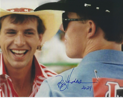 #ad TUFF HEDEMAN Signed 8.5 x 11 Photo Signed REPRINT Bull Riding Rider FREE SHIP $16.99