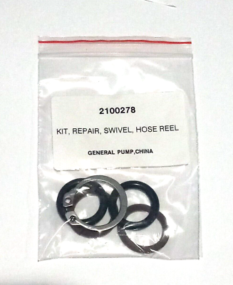 #ad General Pump 2103051 Hose Reel Swivel O ring Rebuild Kit For Reel Model 2103051 $9.34