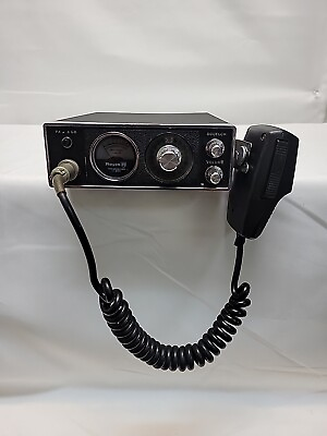 #ad Vtg Royce Transceiver 1 648 CB Radio PA CB With Microphone Untested $59.99
