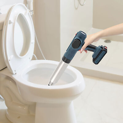 #ad Electric High Pressure Drain Pipe Blaster Automatic Toilet Plunger Pipe Cleaner $57.34