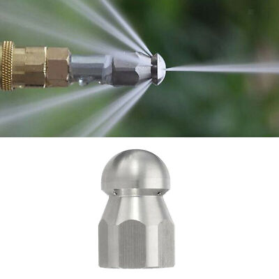 #ad 1 4#x27;#x27; 3 8quot; Male Pressure Washer Drain Sewer Cleaning Pipe Jetter Rotating Nozzle $7.11