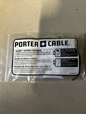 #ad Porter Cable quot;Bumpquot; Action Trigger $9.99