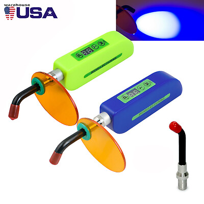 #ad Dentist Dental LED Curing Light Lamp Wireless Cordless Resin Cure 10W 2000MW USA $9.99
