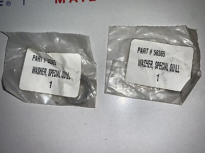 #ad #ad Pack of 2 OEM Murray Briggs Husqvarna Special Quill Washers 56365MA 56365 1219 $4.99