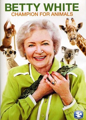 #ad Betty White: Champion for Animals New DVD $16.66