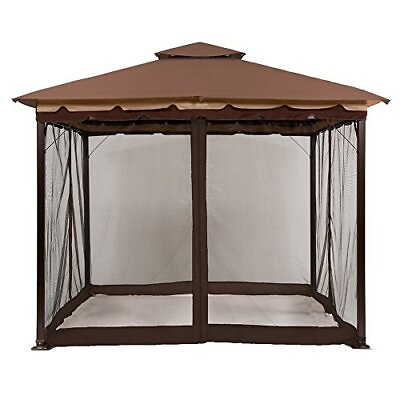 #ad Sunjoy Keep Mosquitoes Out of Your 10 by 10 Gazebo with This Four Panel Pack ... $73.80