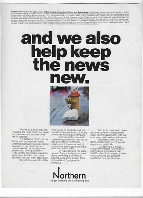 #ad 1977 Northern Gas Company amp; Carlton Menthol Cigarettes Old Vintage Print Ads $11.00