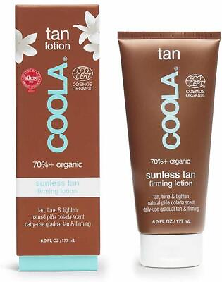 #ad 70% Organic Sunless Tan Firming Lotion by Coola 6 oz Pina Colada $41.49