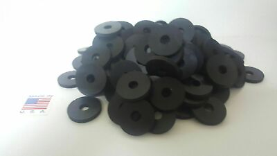 #ad 1 2quot; ID Thick Rubber Washers 1 1 2quot; OD 1 4quot; THK MADE IN THE USA FREE SHIPPING $8.69