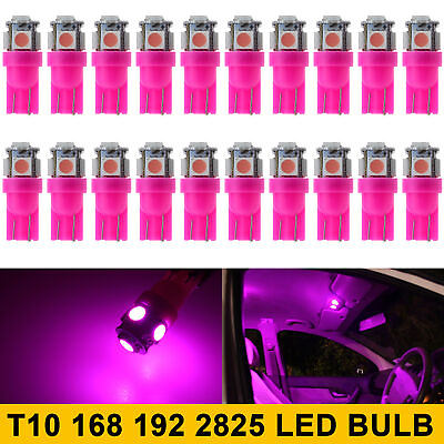#ad 20x 168 194 2825 LED Instrument Panel Dash Lights Pink Bulbs For Ford F150 F250 $10.98