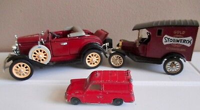 #ad HUSKY Model Red Ford Thames Van loose PLUS 2 FORDS FREE see pics $9.95