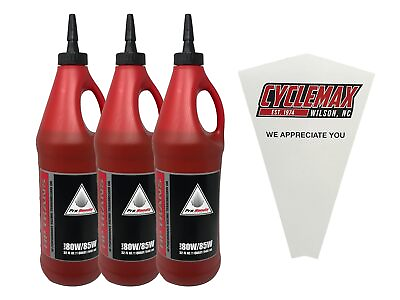 #ad Three Pack for Honda HP Transmission Oil 08C35 A851M01 Contains Three Quarts and $37.98