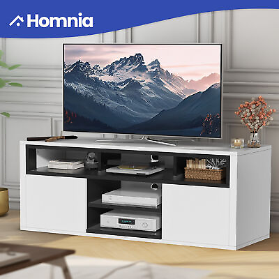 #ad #ad LED TV Stand Cabinet Entertainment 60 Inch TV High Gloss Media Console Table $110.99
