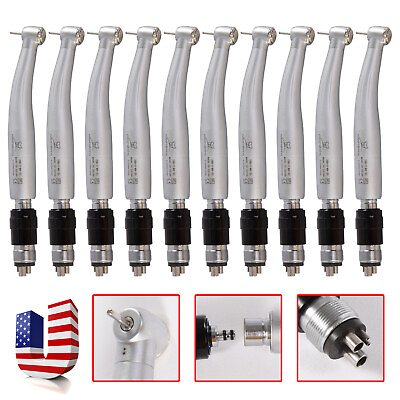 #ad #ad Dental High Speed Handpiece with Quick Coupler Coupling 4Hole Standard NSK Style $62.70