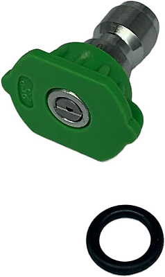 #ad Pressure Washer Quick Connect Tip Nozzle Size 2.0 GPM Green 25 Degree Spray Angl $17.97