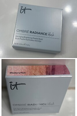#ad New In Box: It Cosmetics Ombre Radiance Blush WINEBERRY .38 Oz Enhance Your Glow $39.99