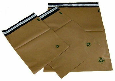 #ad 25 #3 10quot; x 13quot; * Unlined Eco Friendly Biodegradable Self Seal Poly Bag Mailers $13.52