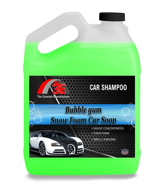 #ad 3E Bubblegum Car Wash Snow Foam Soap Pressure Washer Gun Cleanser Concentrated $29.12