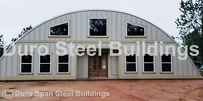 #ad DuroSPAN Steel 50#x27;x20#x27;x17#x27; Metal Quonset DIY Home Building Kits Open Ends DiRECT $6888.00
