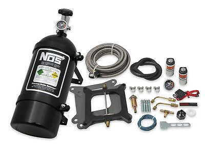 #ad 05001BNOS NOS Powershot Wet NOS System for 4150 4 barrel Carburetor Black $636.95