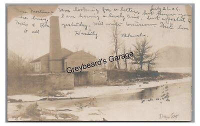 #ad RPPC Old Water Works MILLERSBURG PA Dauphin County Vintage Real Photo Postcard $29.99