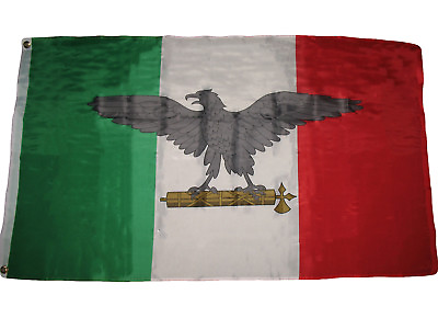 #ad 3x5 Italy Italian War Facist WW2 Eagle Premium Quality Flag 3#x27;x5#x27; House Banner $10.88