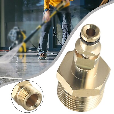 #ad M22 Adapter High Pressure Washer Hose Pipe Quick Connector Convert Tool $11.19