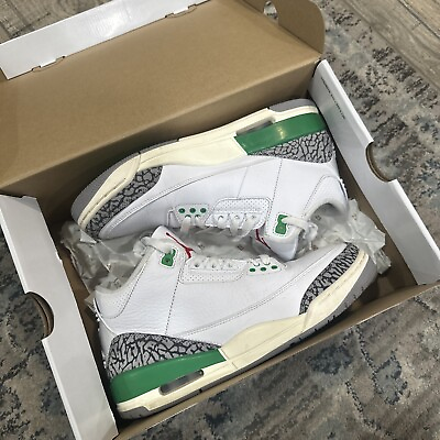 #ad Size 10 Air Jordan 3 Retro Lucky Green W $110.00