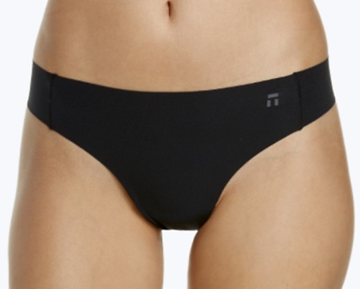 #ad #ad TOMMY JOHN No Show Black Thong Panty NEW Womens Sz M 6 XL 8 $21.30