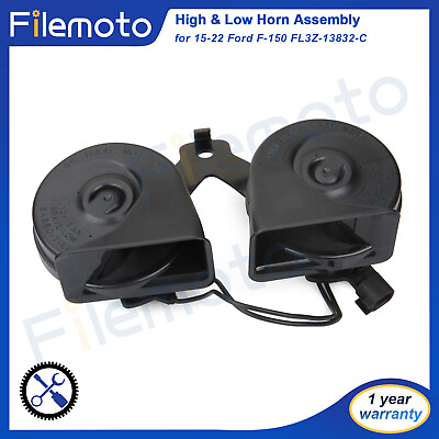 #ad For Ford Expedition F 150 Snail Horn High amp; Low Dual Pitch Assembly FL3Z 13832 C $28.79